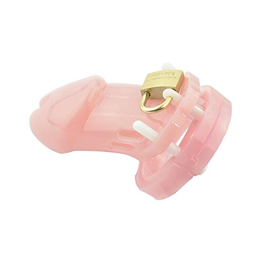 Pink Chastity Cage