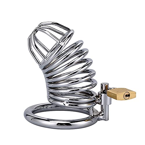 Chastity Cage in Smooth Cool Metal