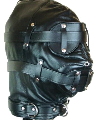Leather Bondage Hood