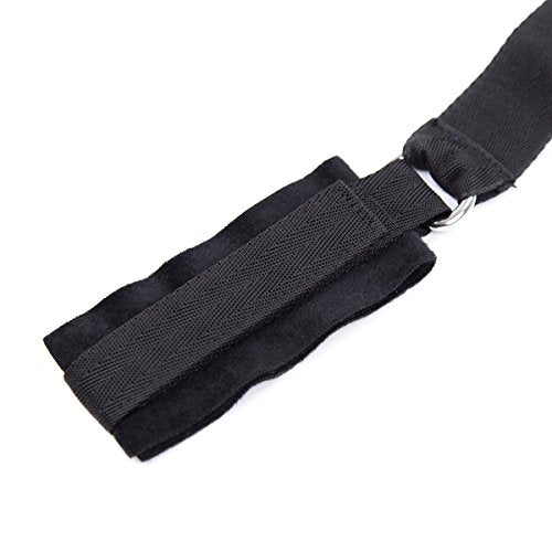 Bondage Over Door Wrist Restraints with Adjustable Soft Cuff Restraints